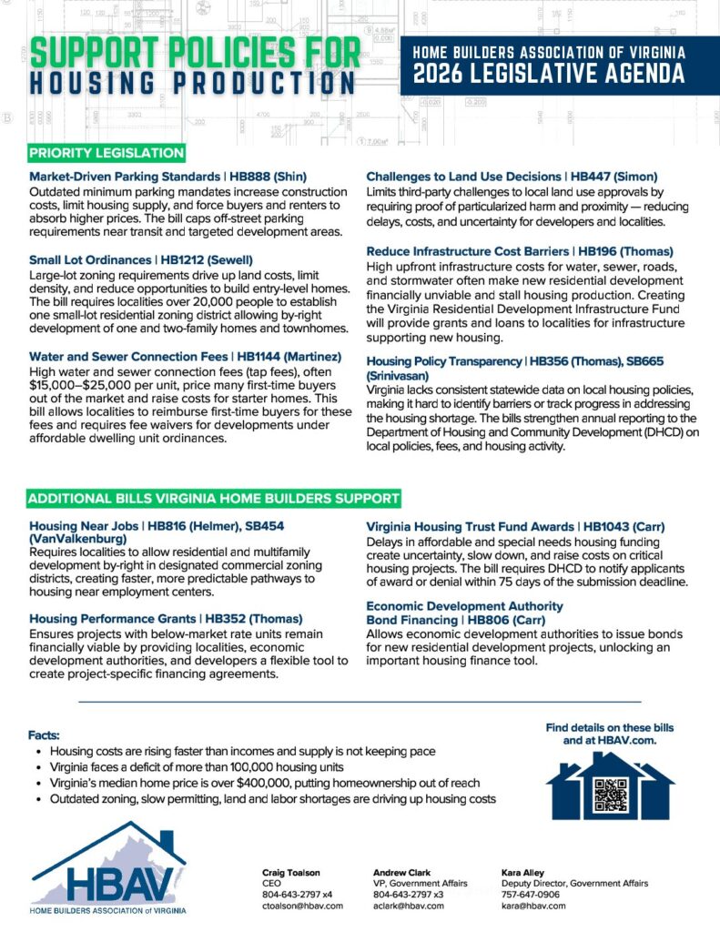 2026 HBAV Legislative Agenda pdf