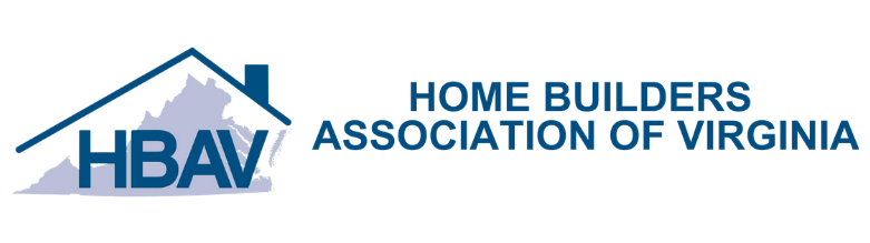 Official Home Building Association of Virginia brand logo.