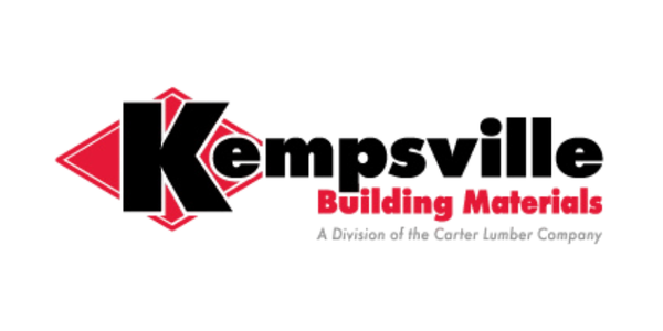 Kempsville Building Materials logo, a proud HBAV Keystone Partner.