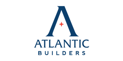 Atlantic Builders logo, an award-winning regional home builder in Fredericksburg, Virginia.
