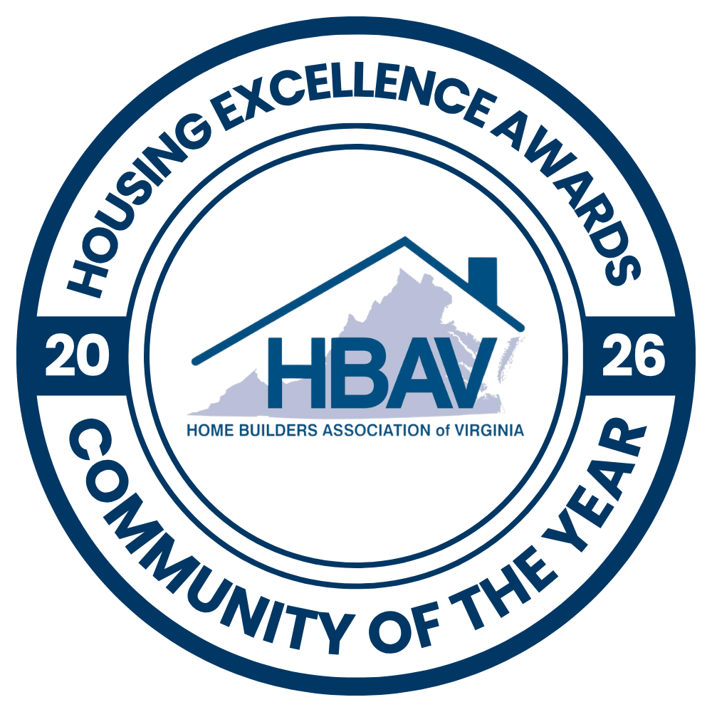 Community of the Year winner badge for the 2026 HBAV Housing Excellence Awards.