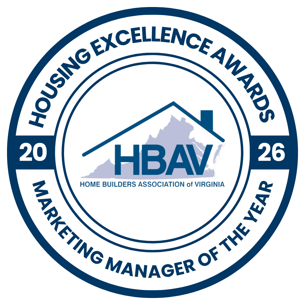 Marketing Manager of the Year winner badge for the 2026 HBAV Housing Excellence Awards.