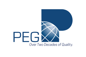 Official logo for PEG, provider of discounted blower door testing for HBAV members.