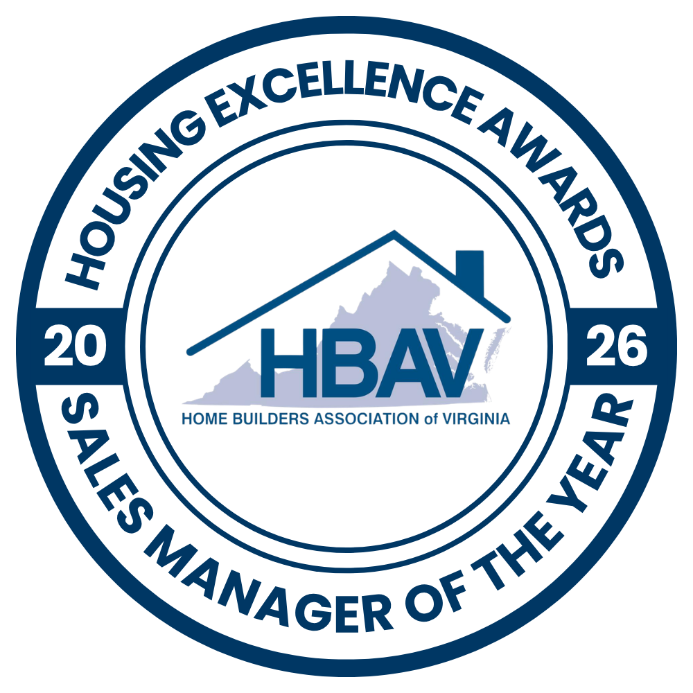 Sales Manager of the Year winner badge for the 2026 HBAV Housing Excellence Awards.