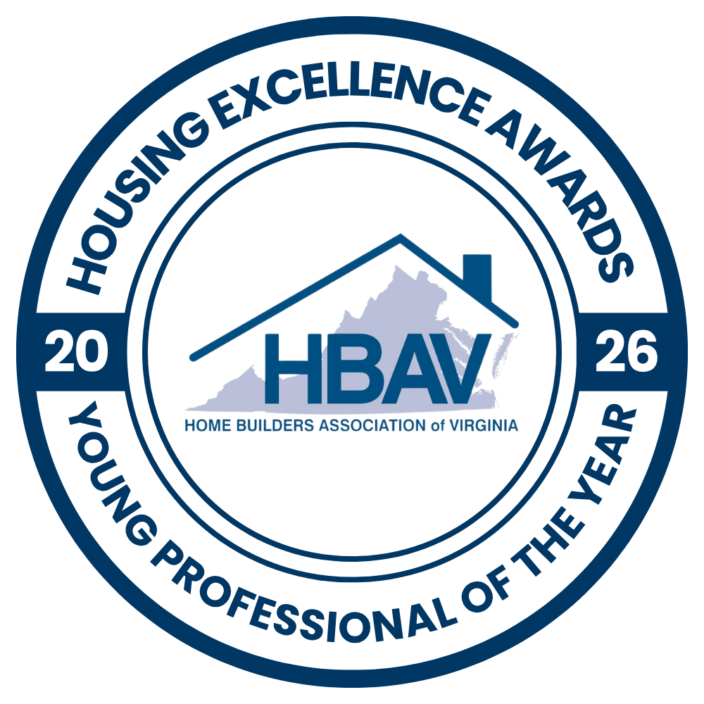 Young Professional of the Year winner badge for the 2026 HBAV Housing Excellence Awards.