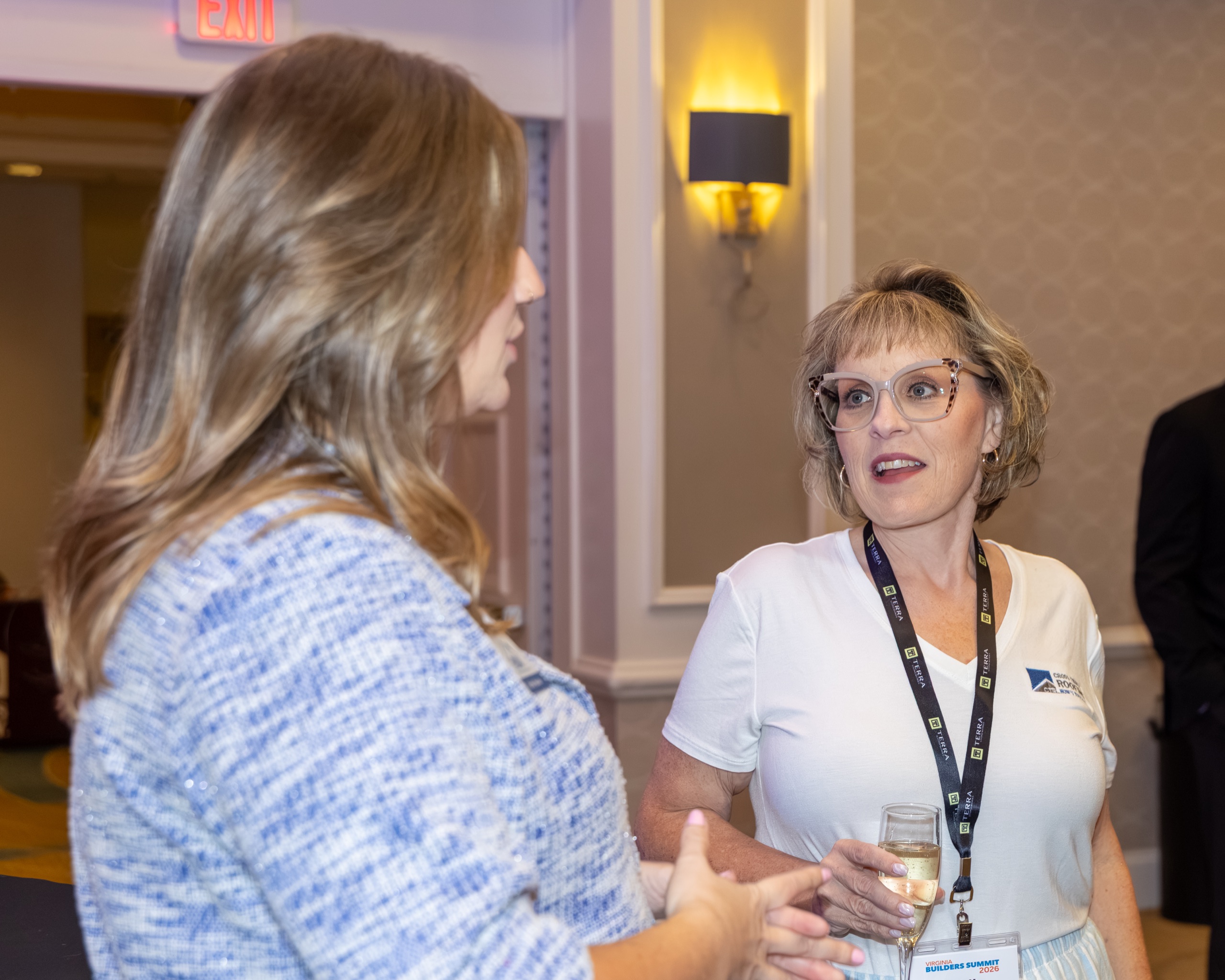 Attendees at the Virginia Builders Summit 2026 reception in Richmond, Virginia
