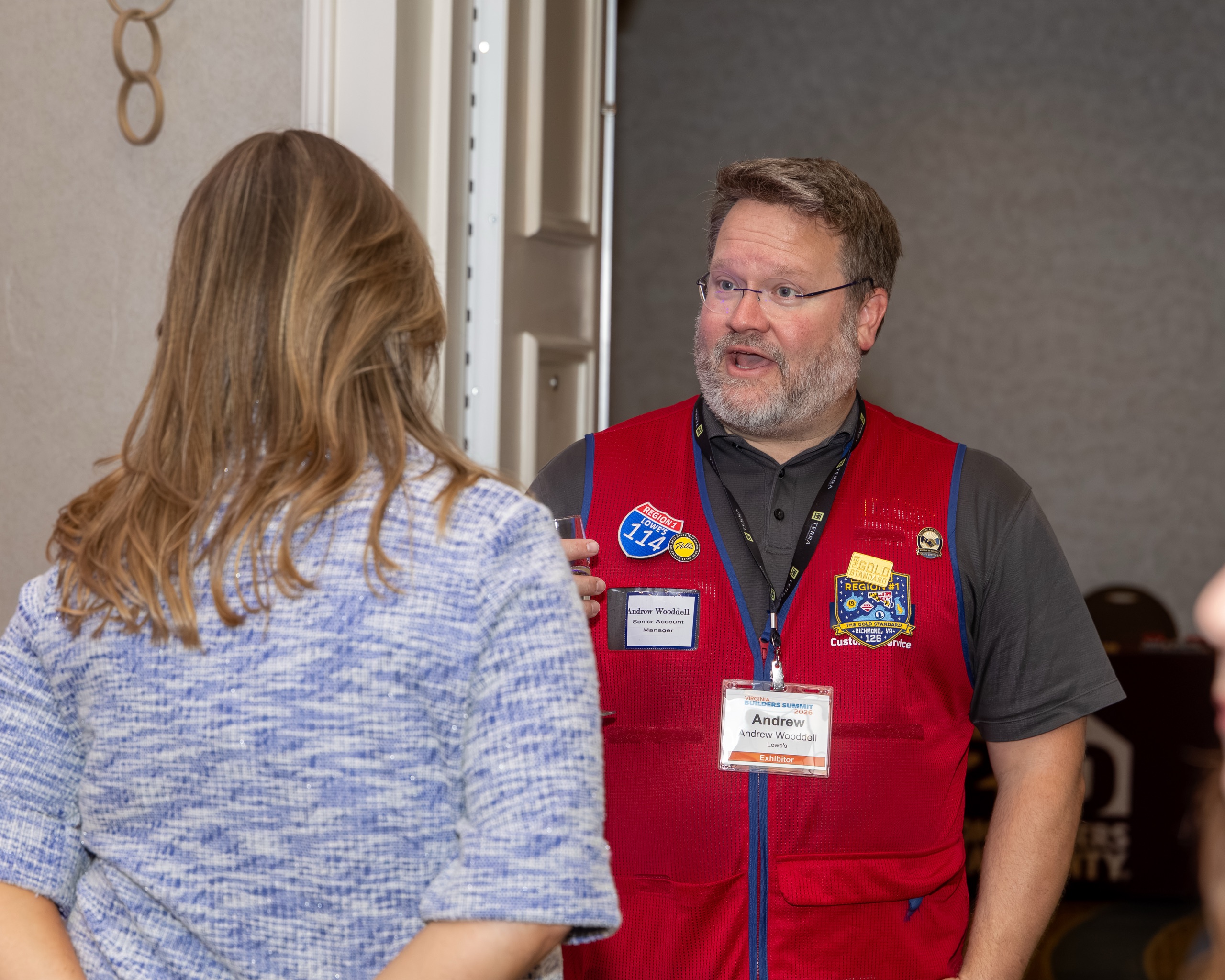 Attendees at the Virginia Builders Summit 2026 reception in Richmond, Virginia
