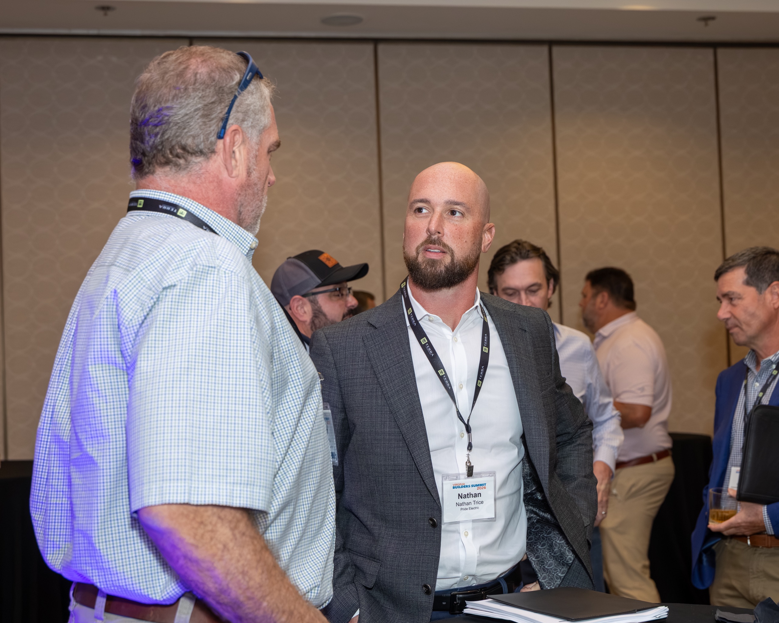 Attendees at the Virginia Builders Summit 2026 reception in Richmond, Virginia