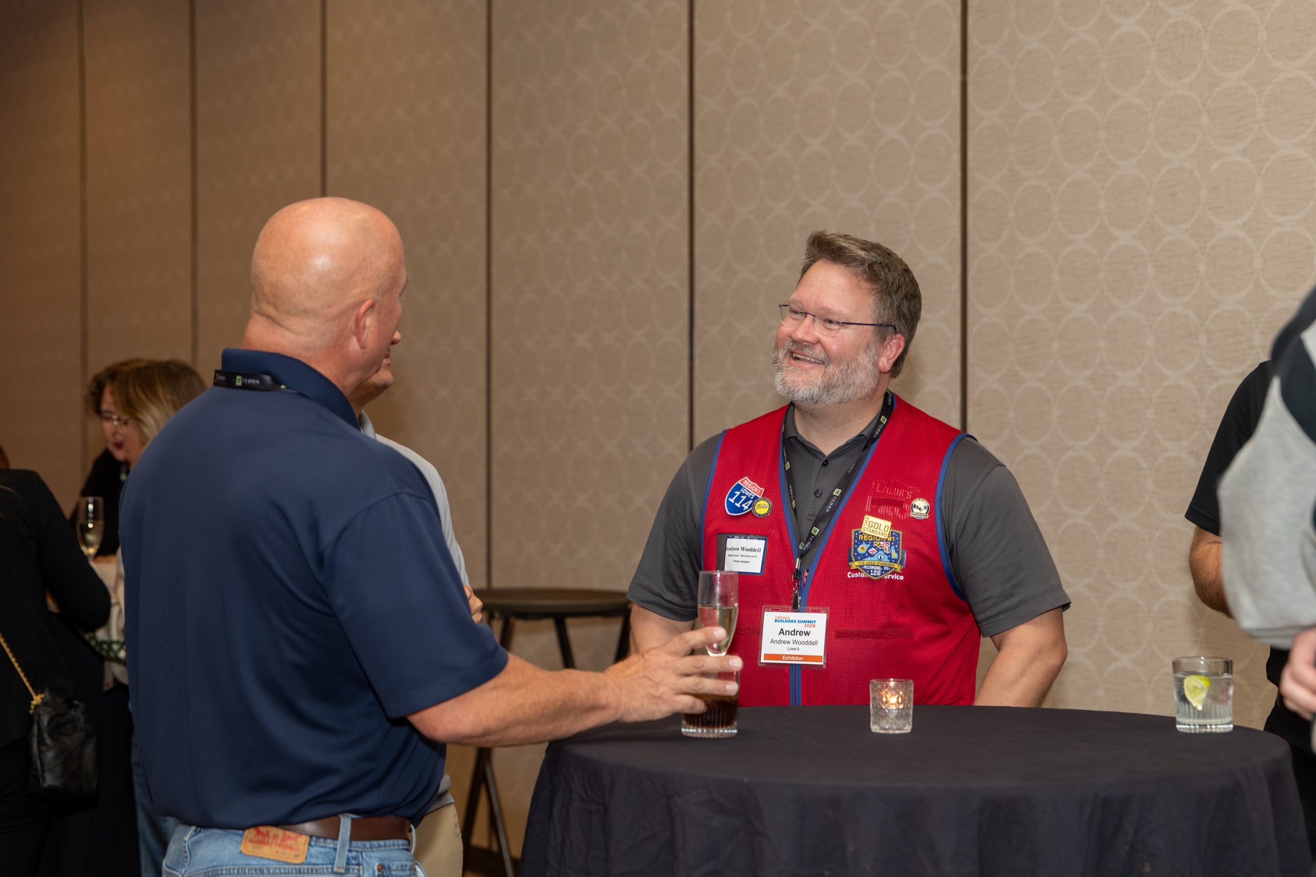 Attendees at the Virginia Builders Summit 2026 reception in Richmond, Virginia