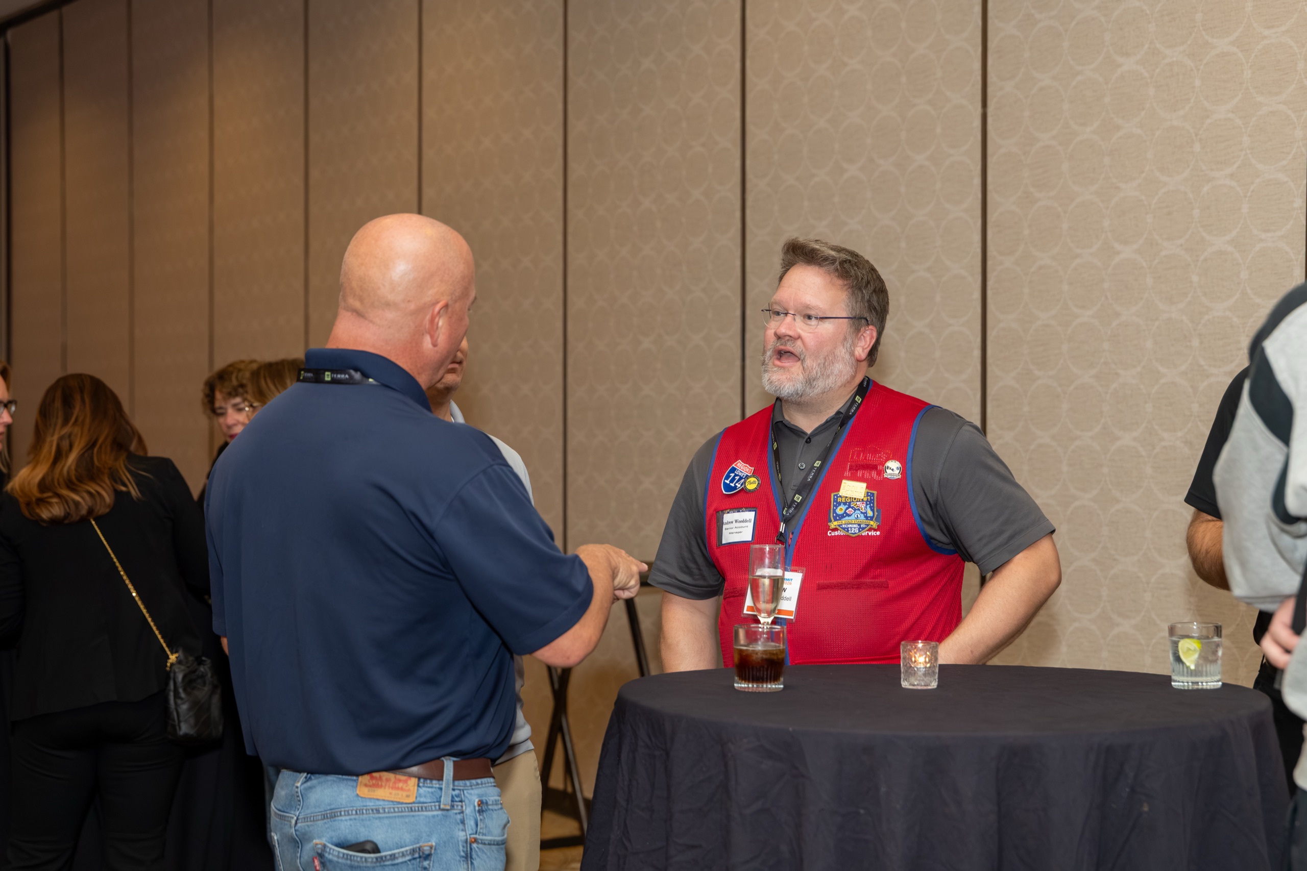 Attendees at the Virginia Builders Summit 2026 reception in Richmond, Virginia