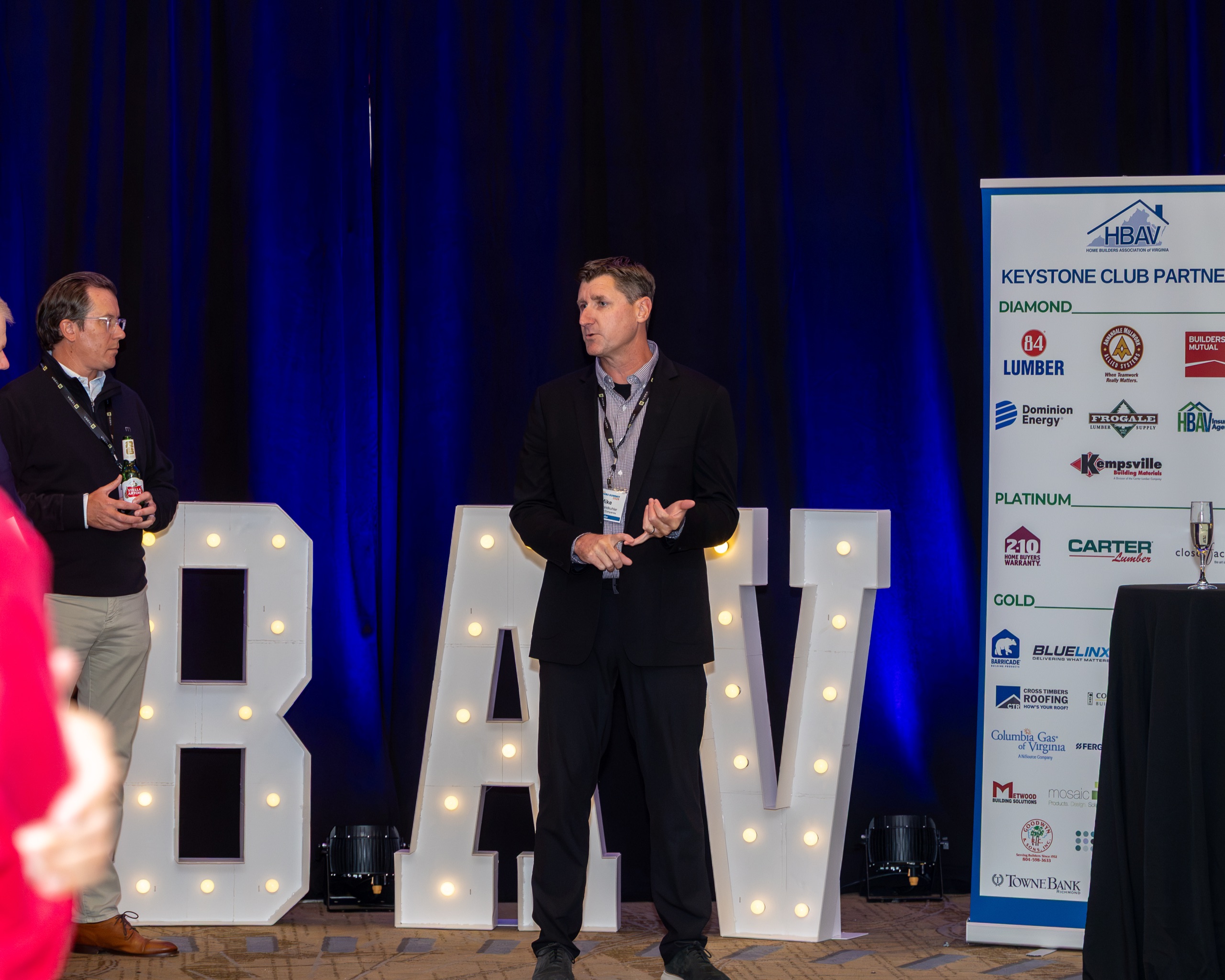 Attendees at the Virginia Builders Summit 2026 reception in Richmond, Virginia
