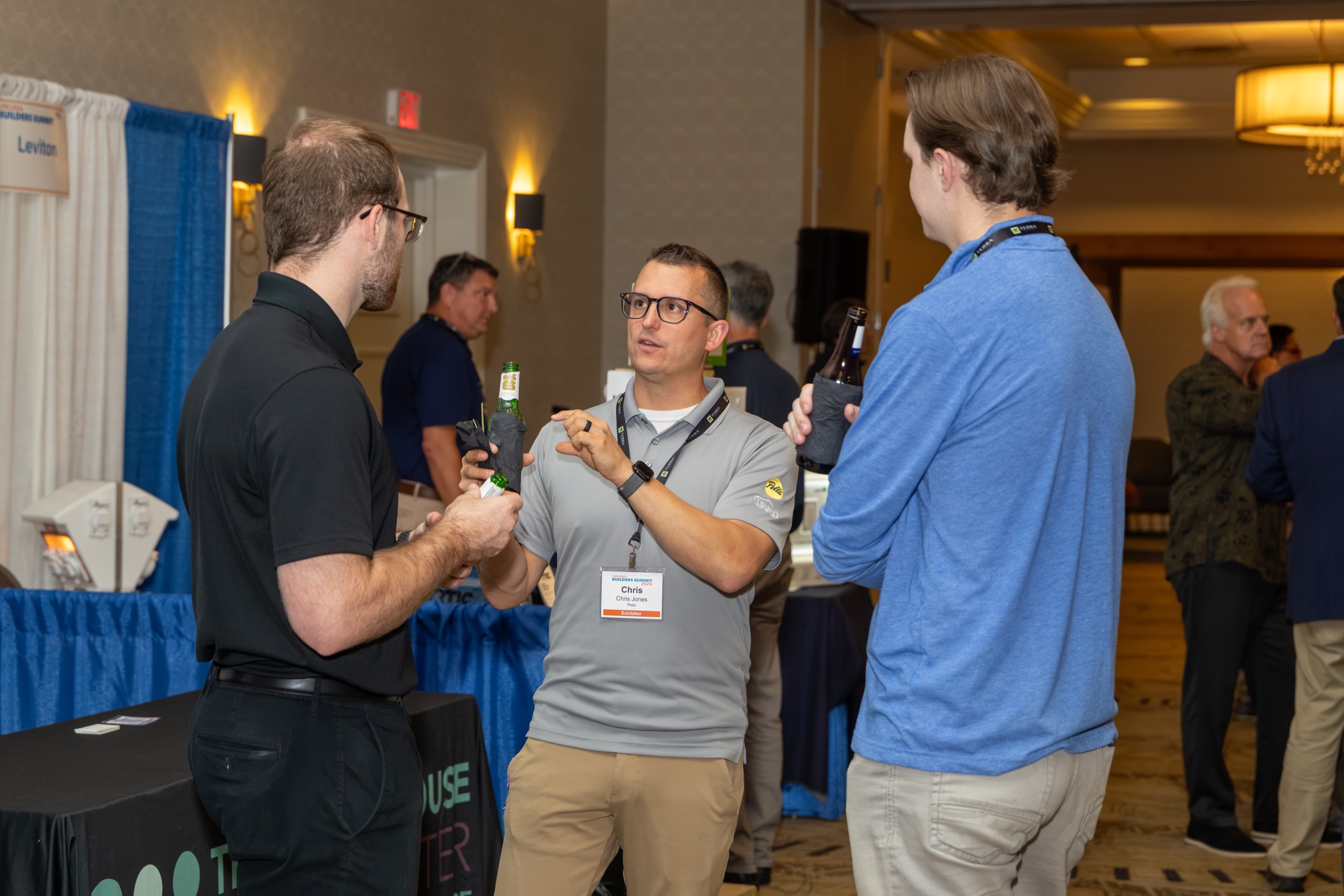 Attendees at the Virginia Builders Summit 2026 reception in Richmond, Virginia