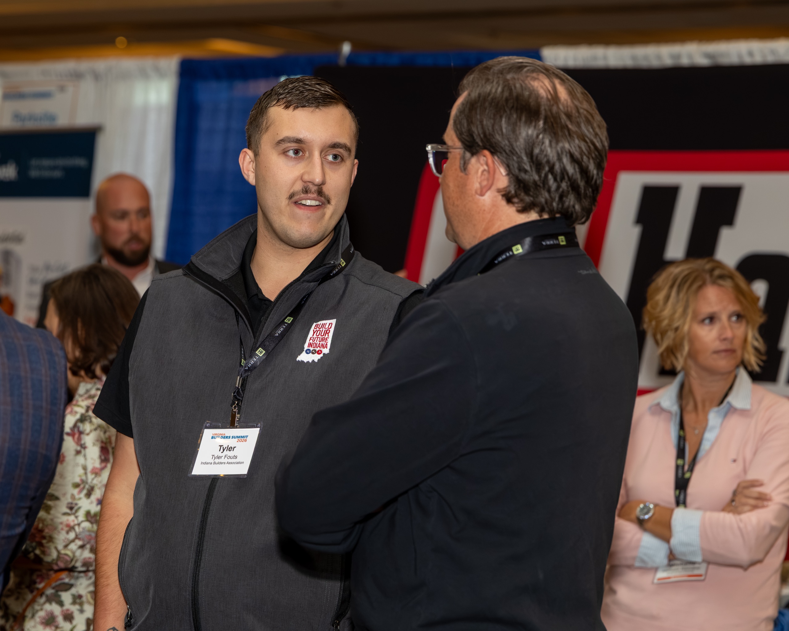 Attendees at the Virginia Builders Summit 2026 reception in Richmond, Virginia
