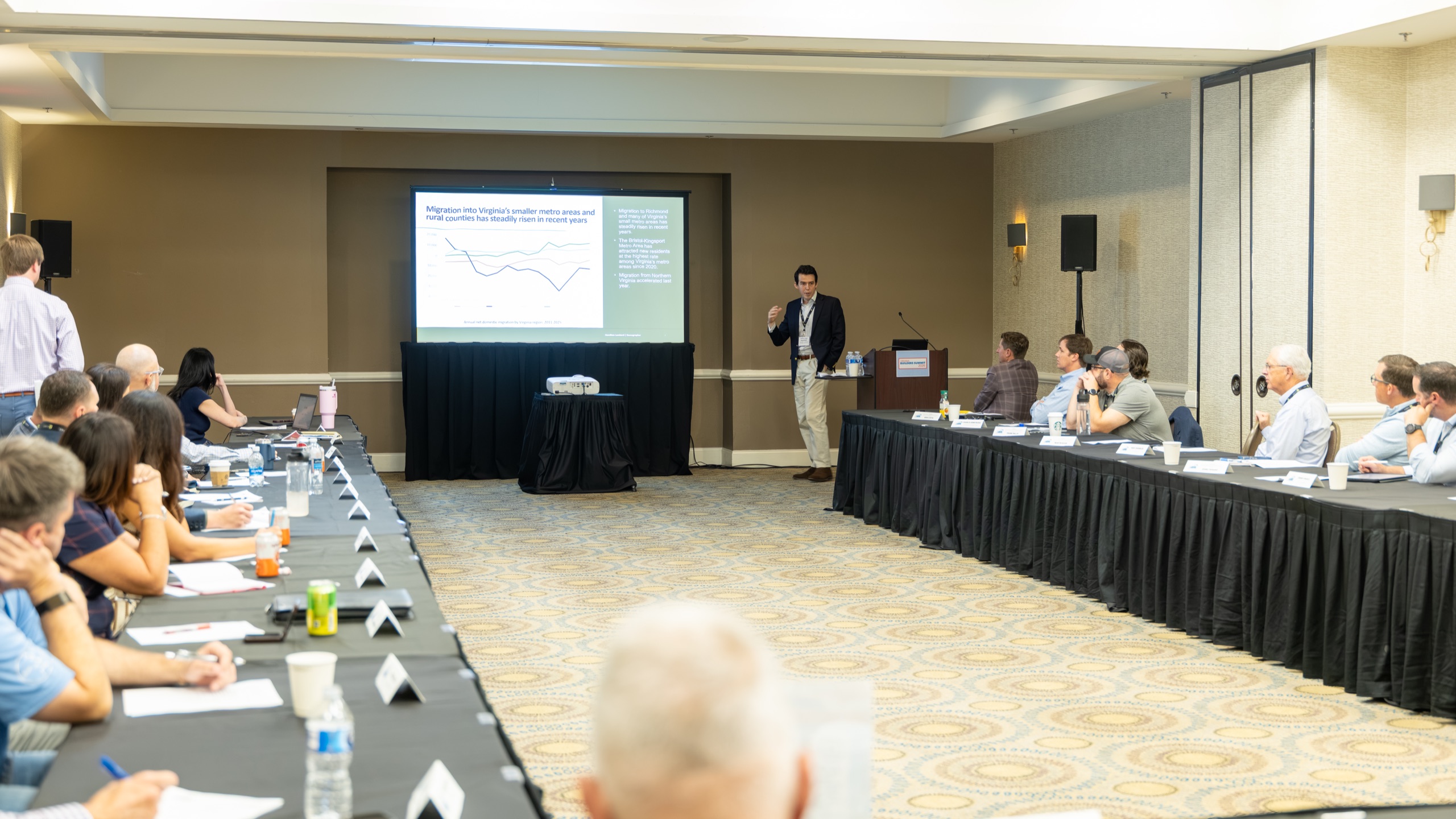 Attendees at the Virginia Builders Summit 2026 in Richmond, Virginia